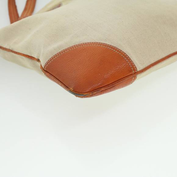 PRADA Tote Bag Canvas Orange Auth ti937 - Picture 16 of 16